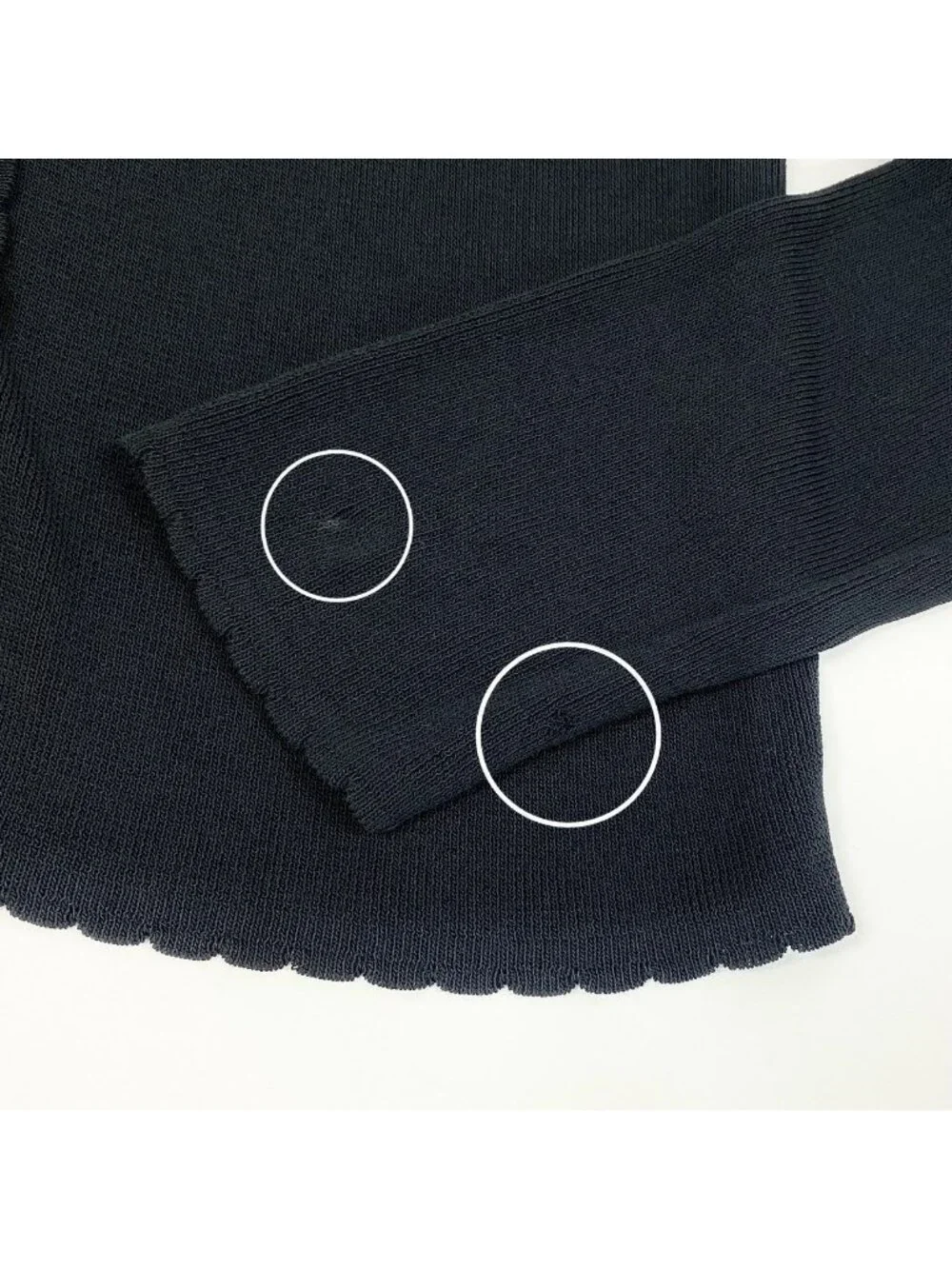 Versace Long Sleeve Knit Cardigan Ribbed